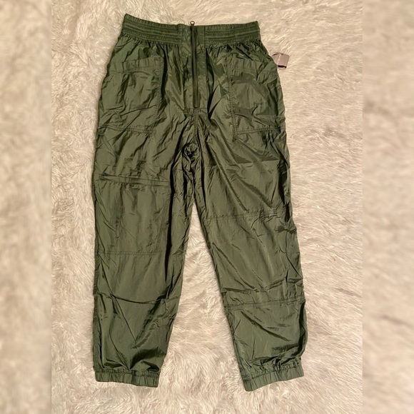 Free People Tell Me About It Pants Small Green - Picture 5 of 13